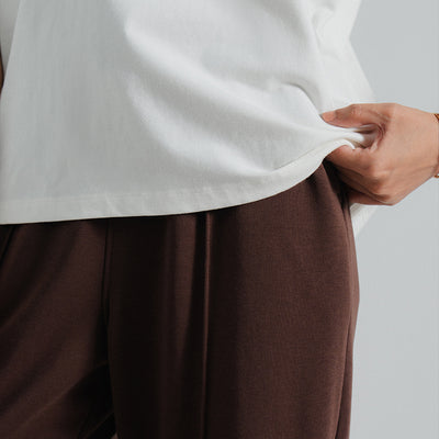 Terry Wide Leg Trouser