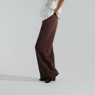 Terry Wide Leg Trouser