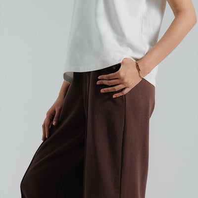 Terry Wide Leg Trouser