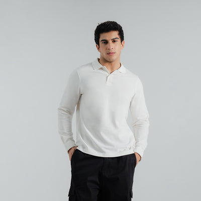 Regular Fit Full Sleeve Polo