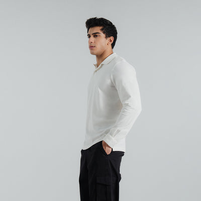 Regular Fit Full Sleeve Polo