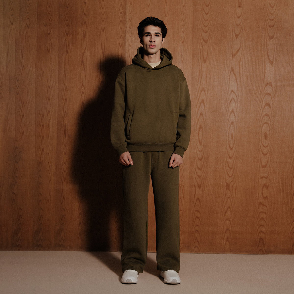 Butter Fleece Wide Leg Trouser