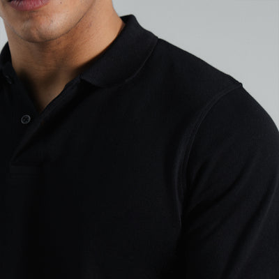 Regular Fit Full Sleeve Polo