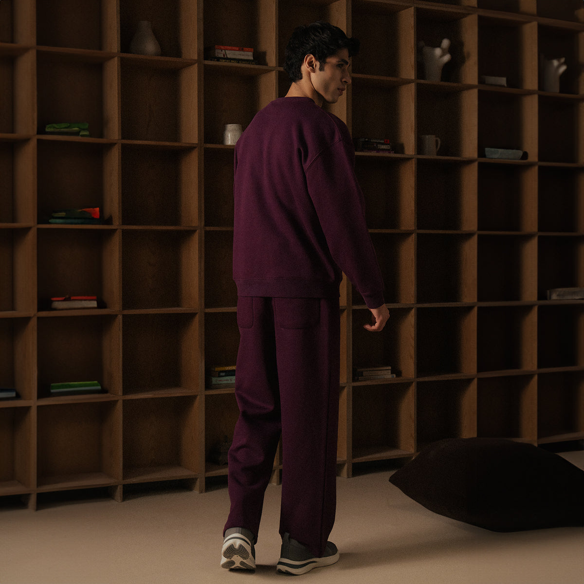 Butter Fleece Wide Leg Trouser