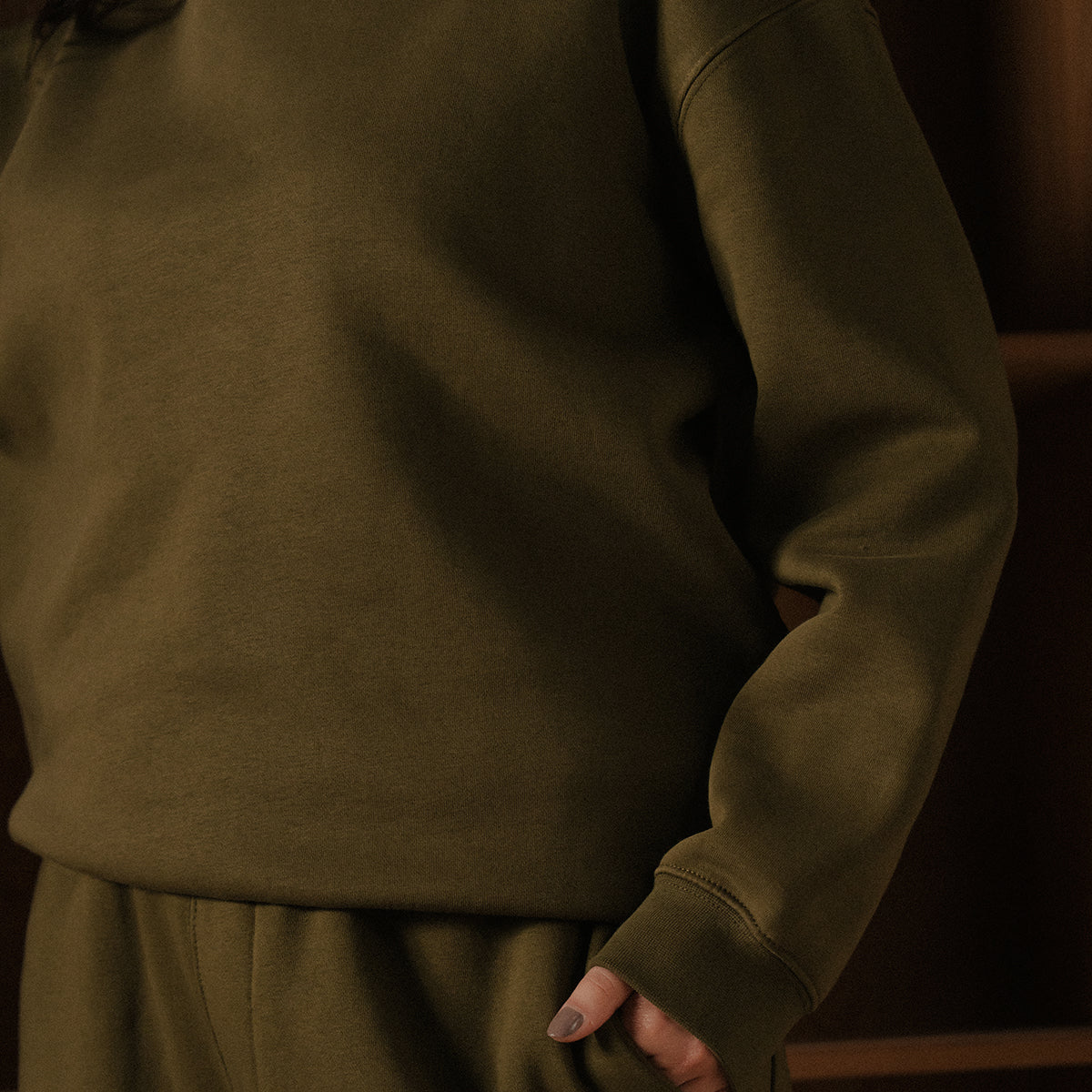 Relaxed Butter Fleece Sweatshirt