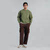 Fleece relax fit sweatshirt