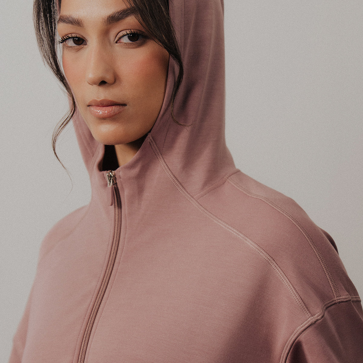 Oversized Zipper Hoodie