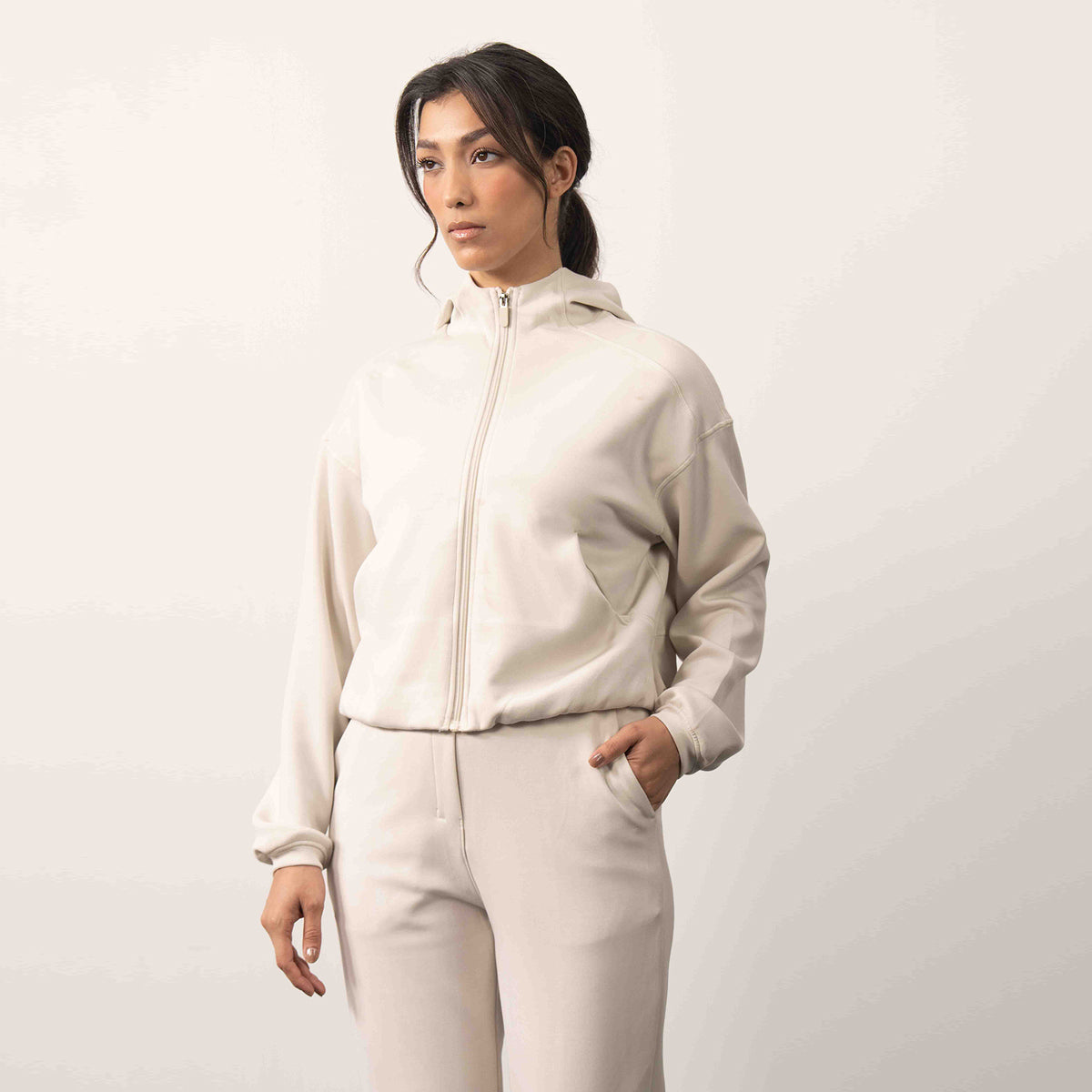 Oversized Zipper Hoodie