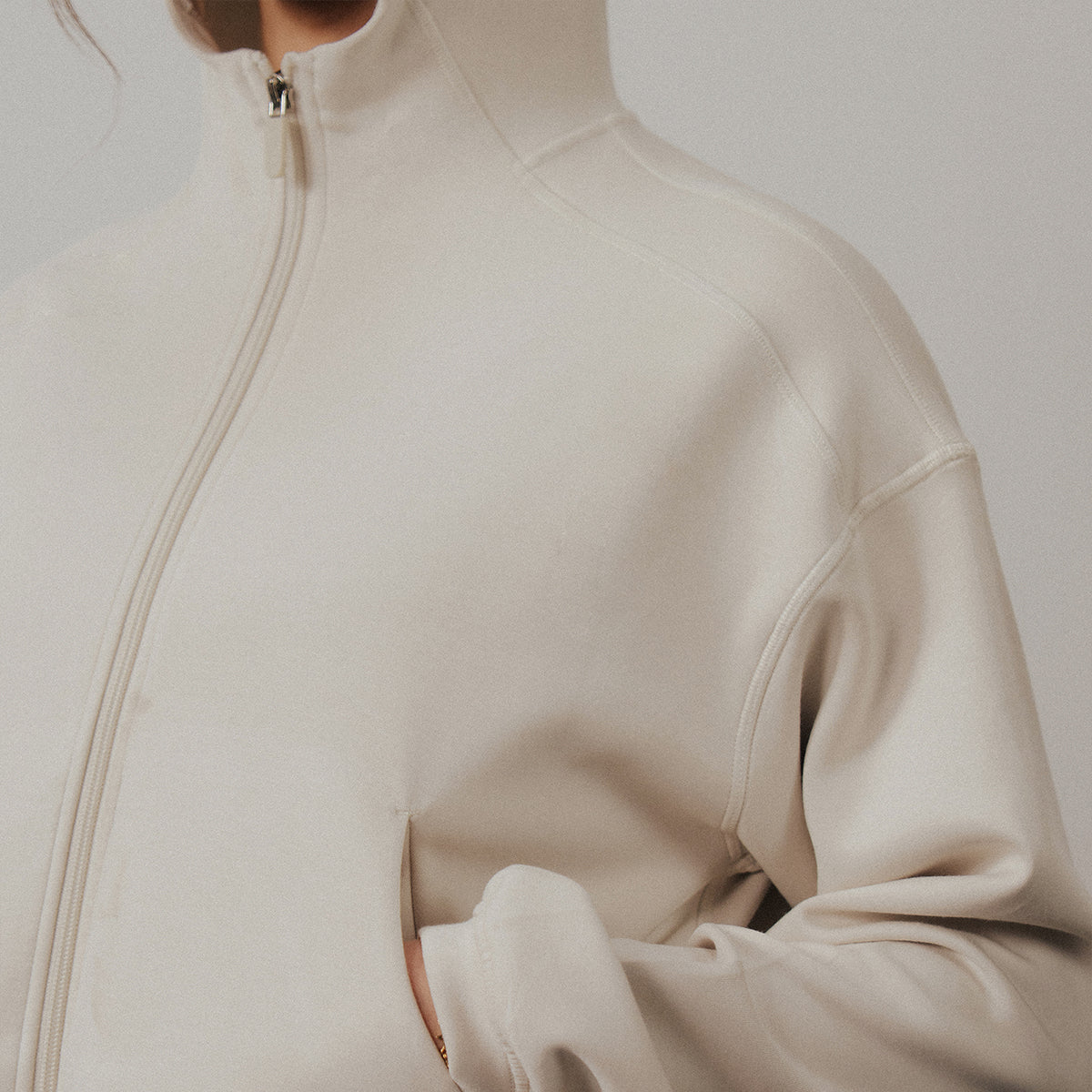 Oversized Zipper Hoodie