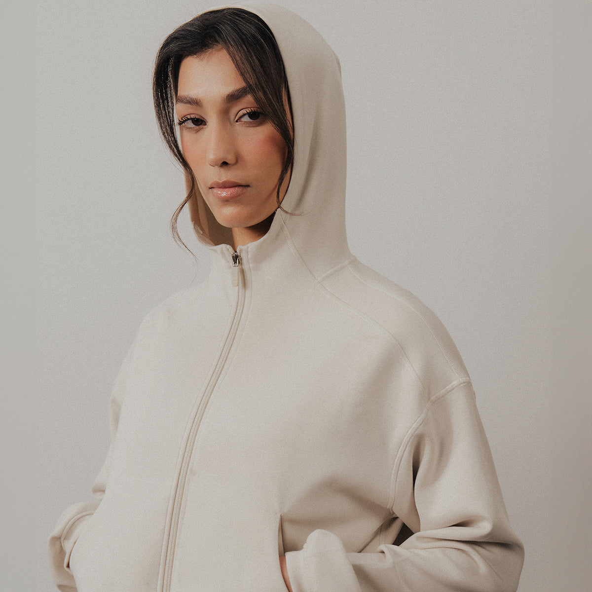 Oversized Zipper Hoodie