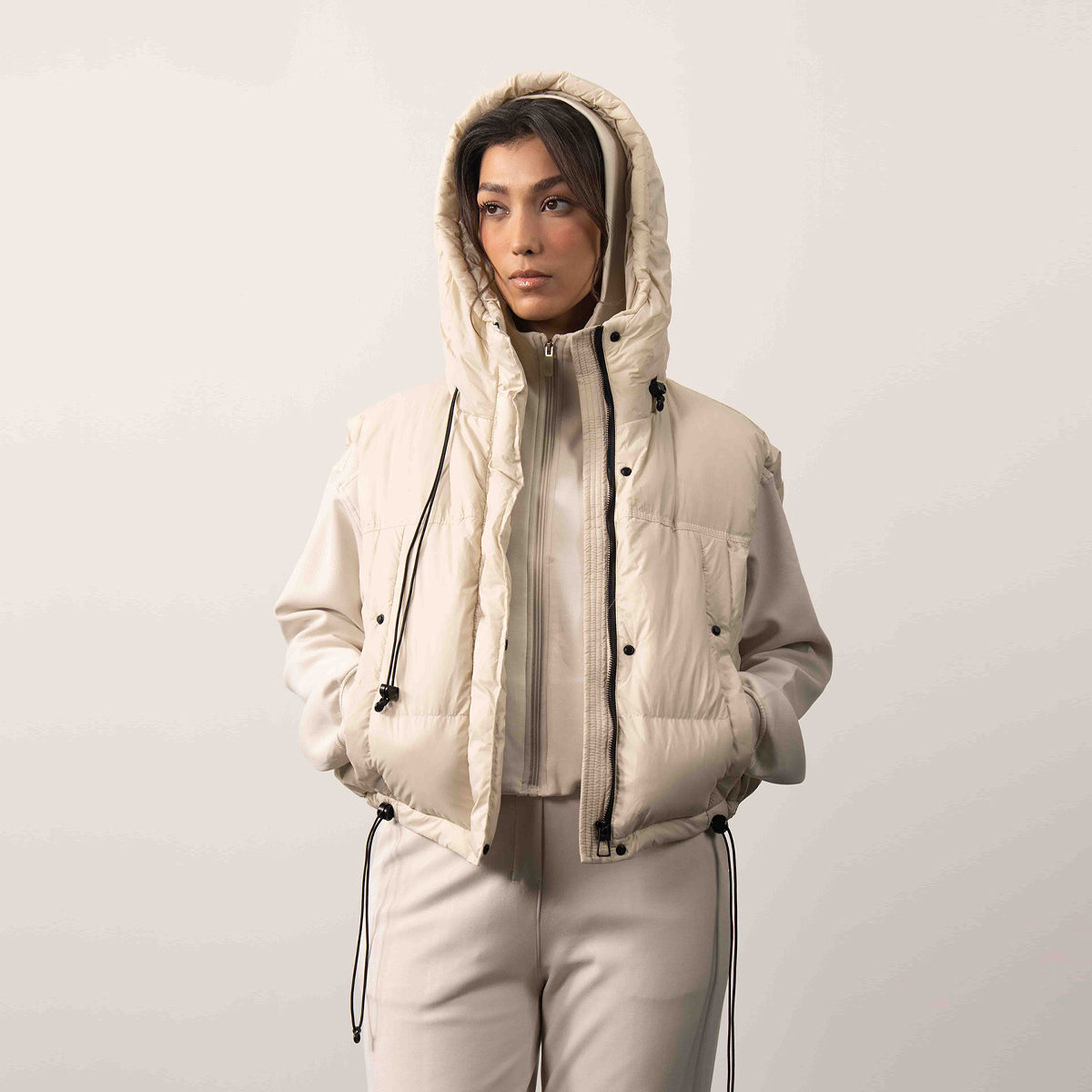 Sleeveless Puffer Jacket