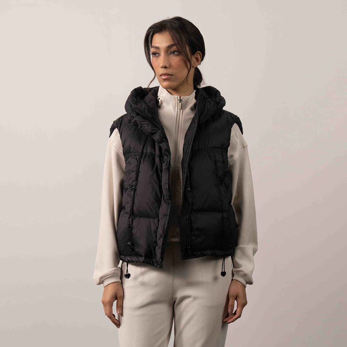 Sleeveless Puffer Jacket