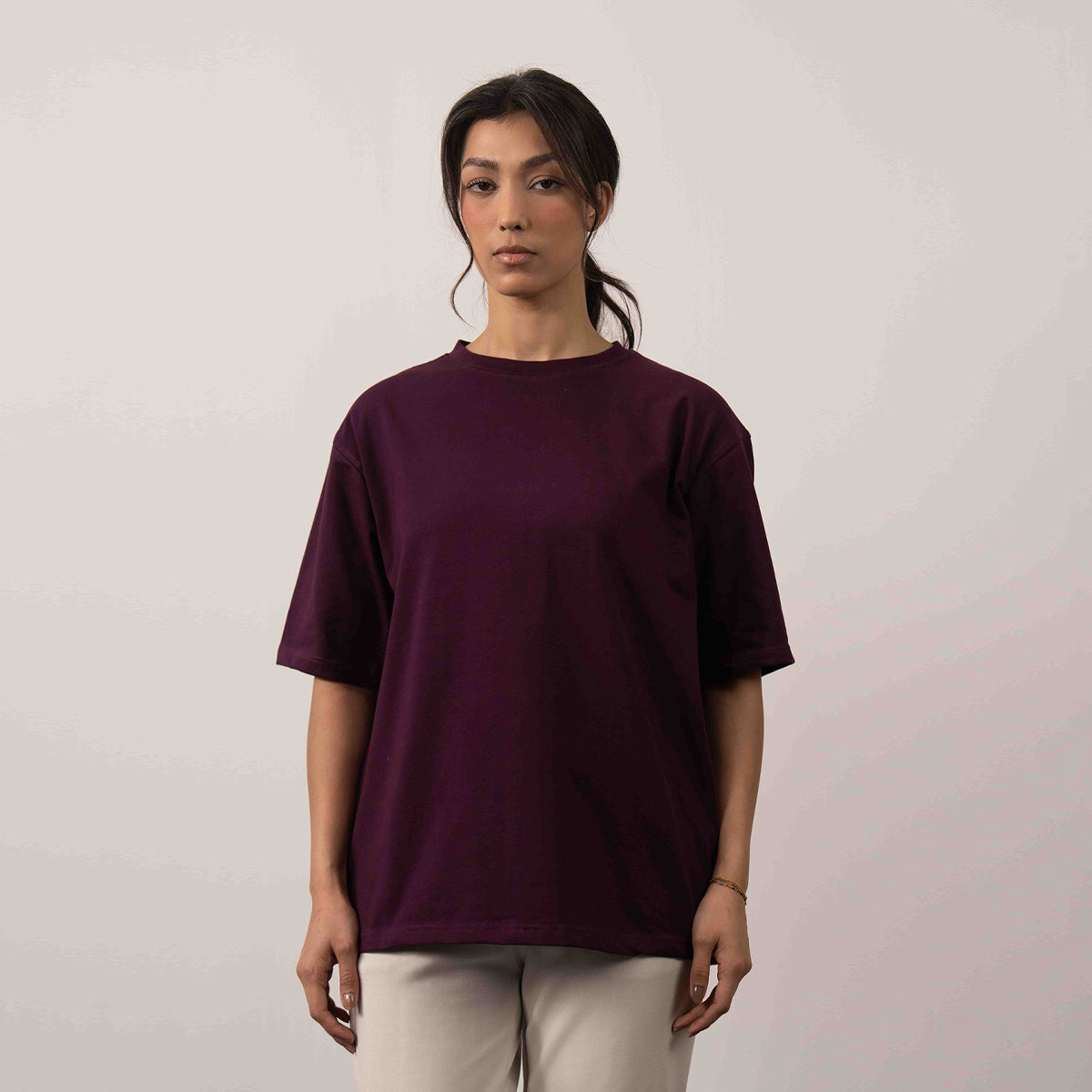 Interlock Oversized tee