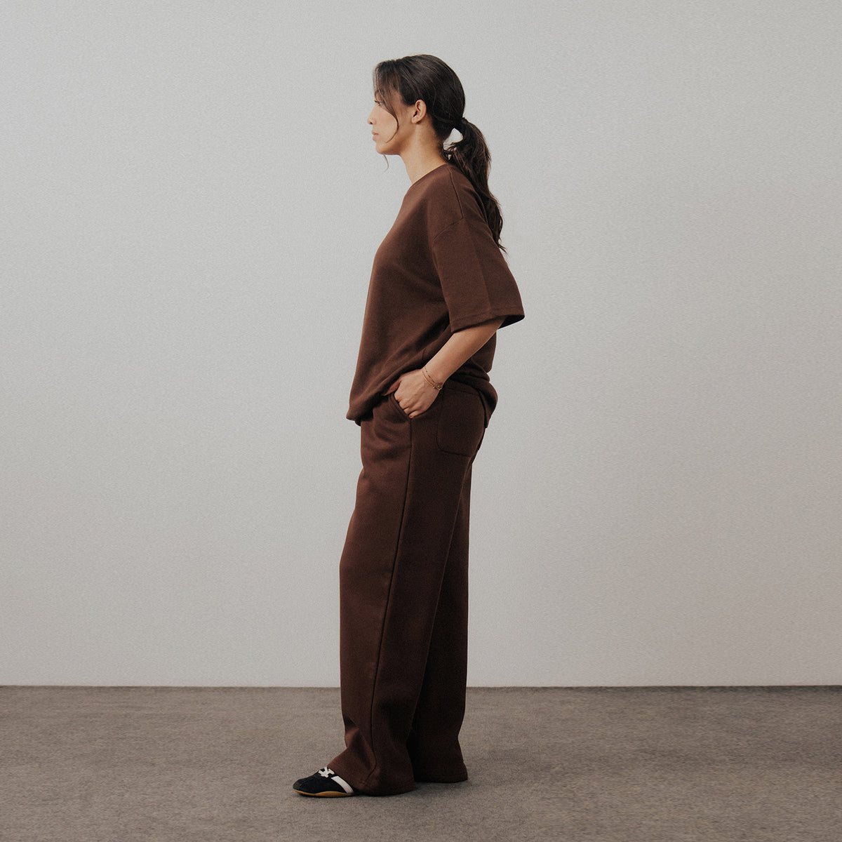 Pique Fleece Trouser