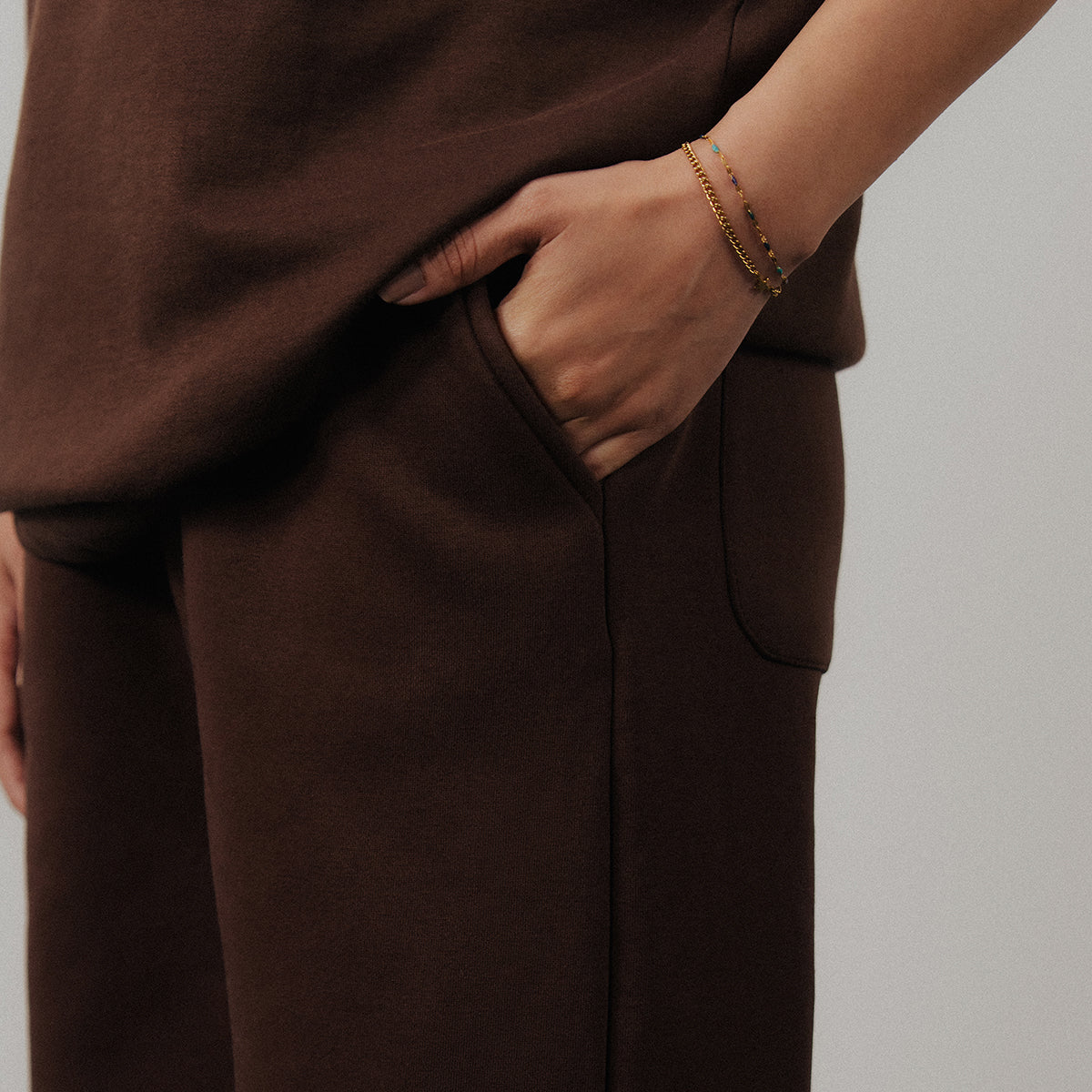 Pique Fleece Trouser