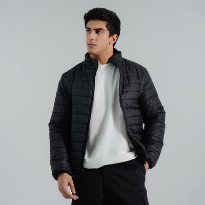 Quilted puffer jacket