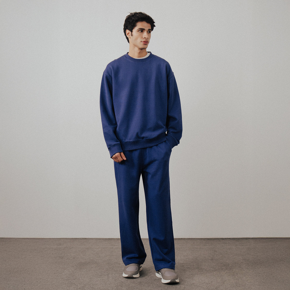 Terry Wide Leg Trouser