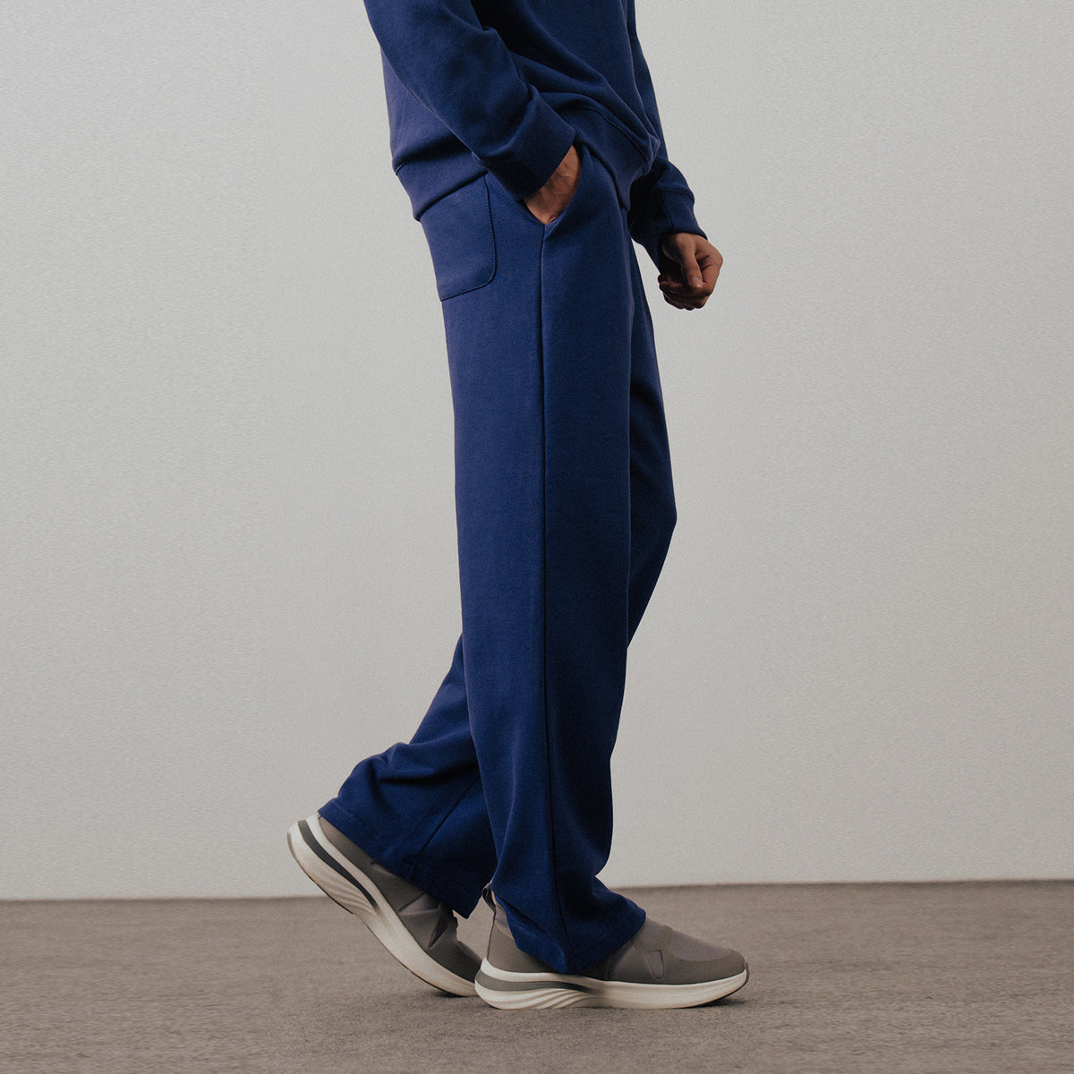 Terry Wide Leg Trouser