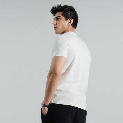 Lycra jersey Regular Fit Tee