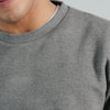 Fleece regular fit sweatshirt