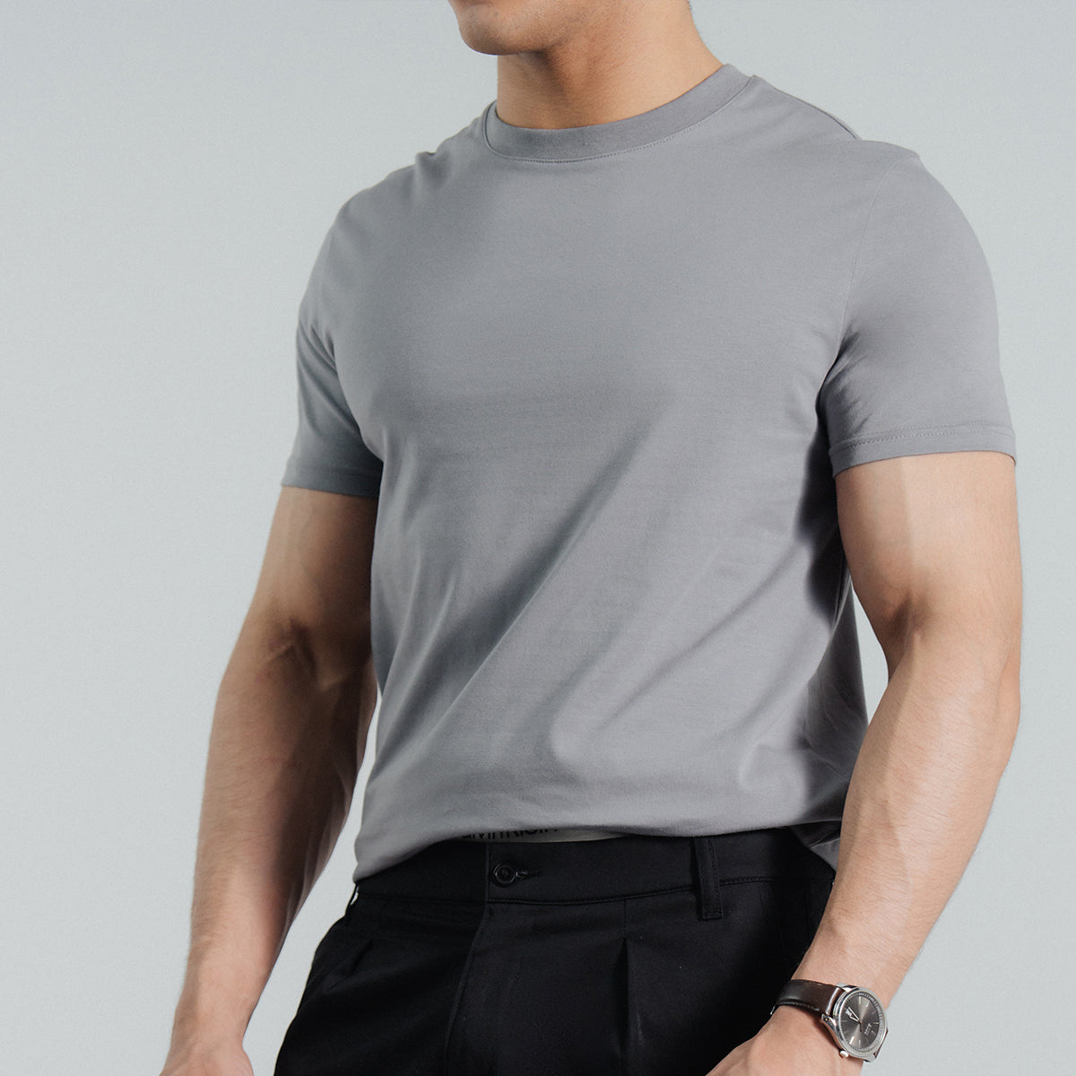 Lycra Jersey Regular Fit Tee