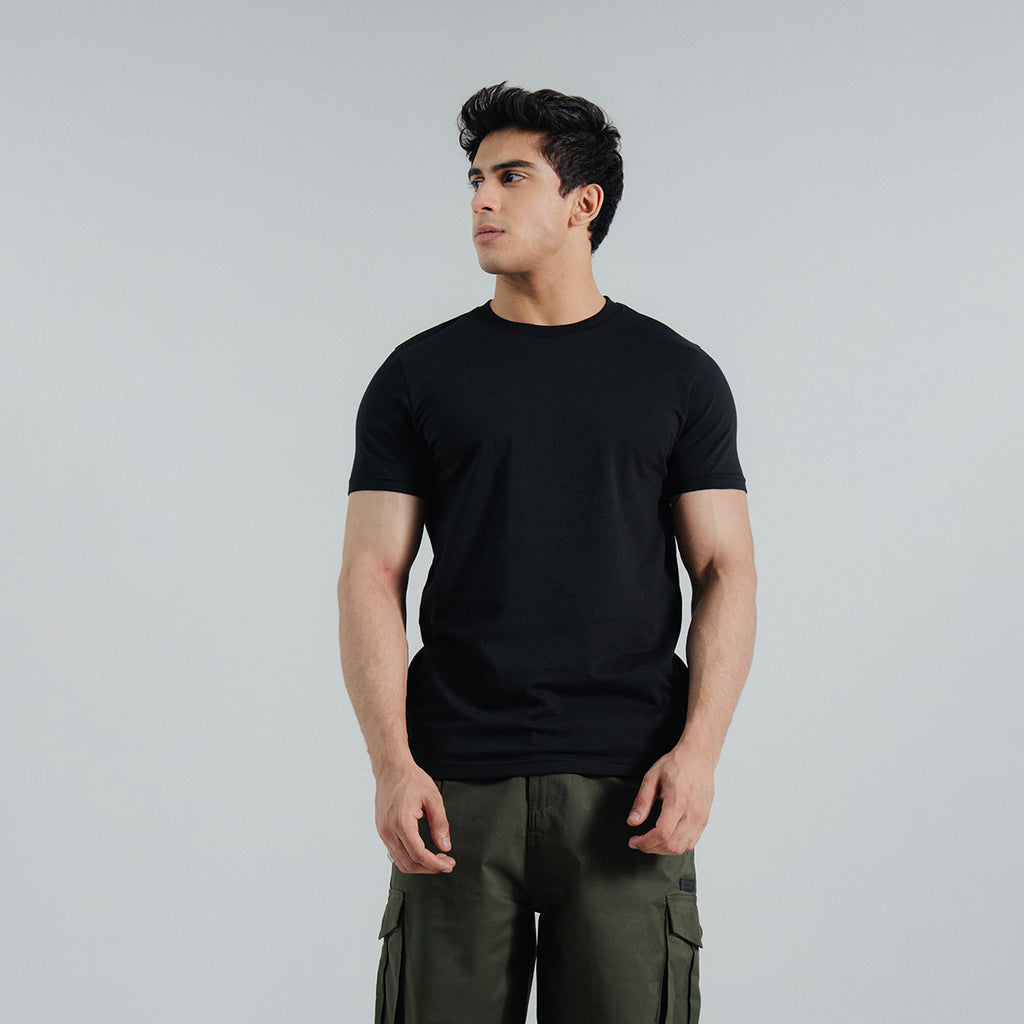 Lycra Jersey Regular Fit Tee