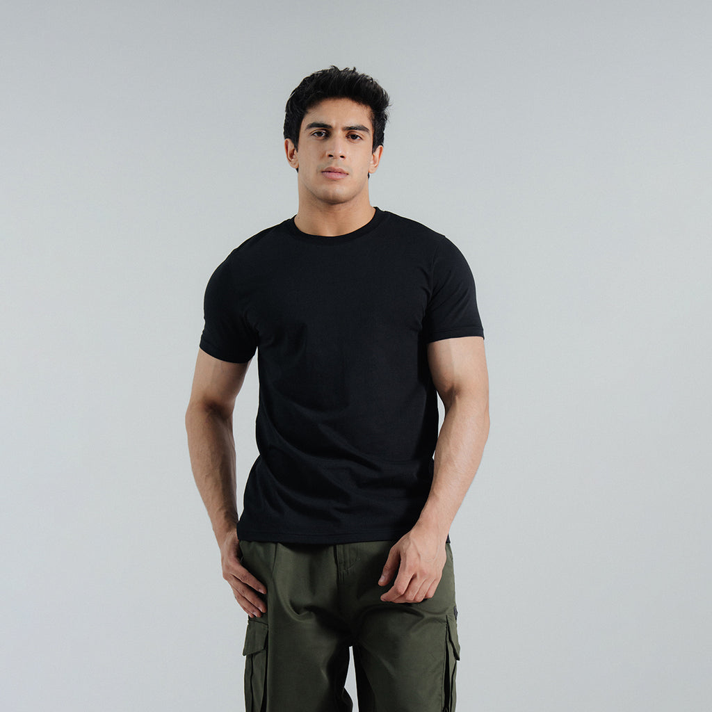 Lycra Jersey Regular Fit Tee