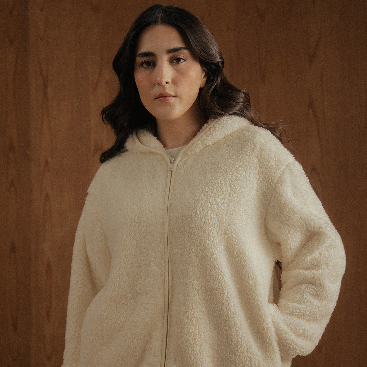 buy online women Sherpa wool jackets in Pakistan