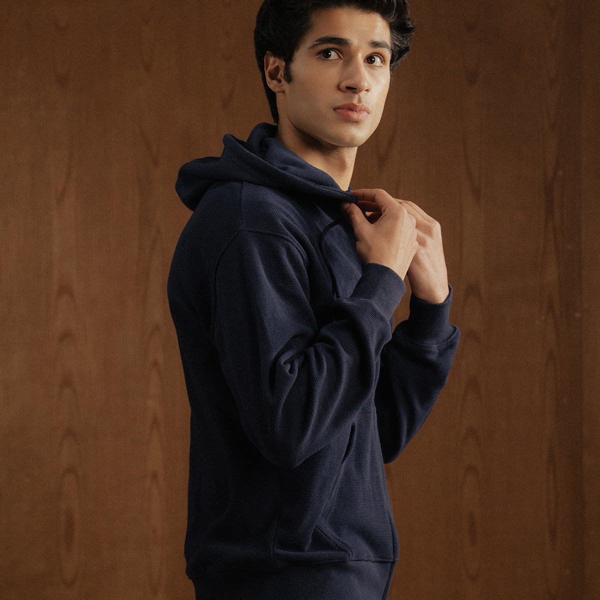 Thermal Zipper Hoodie