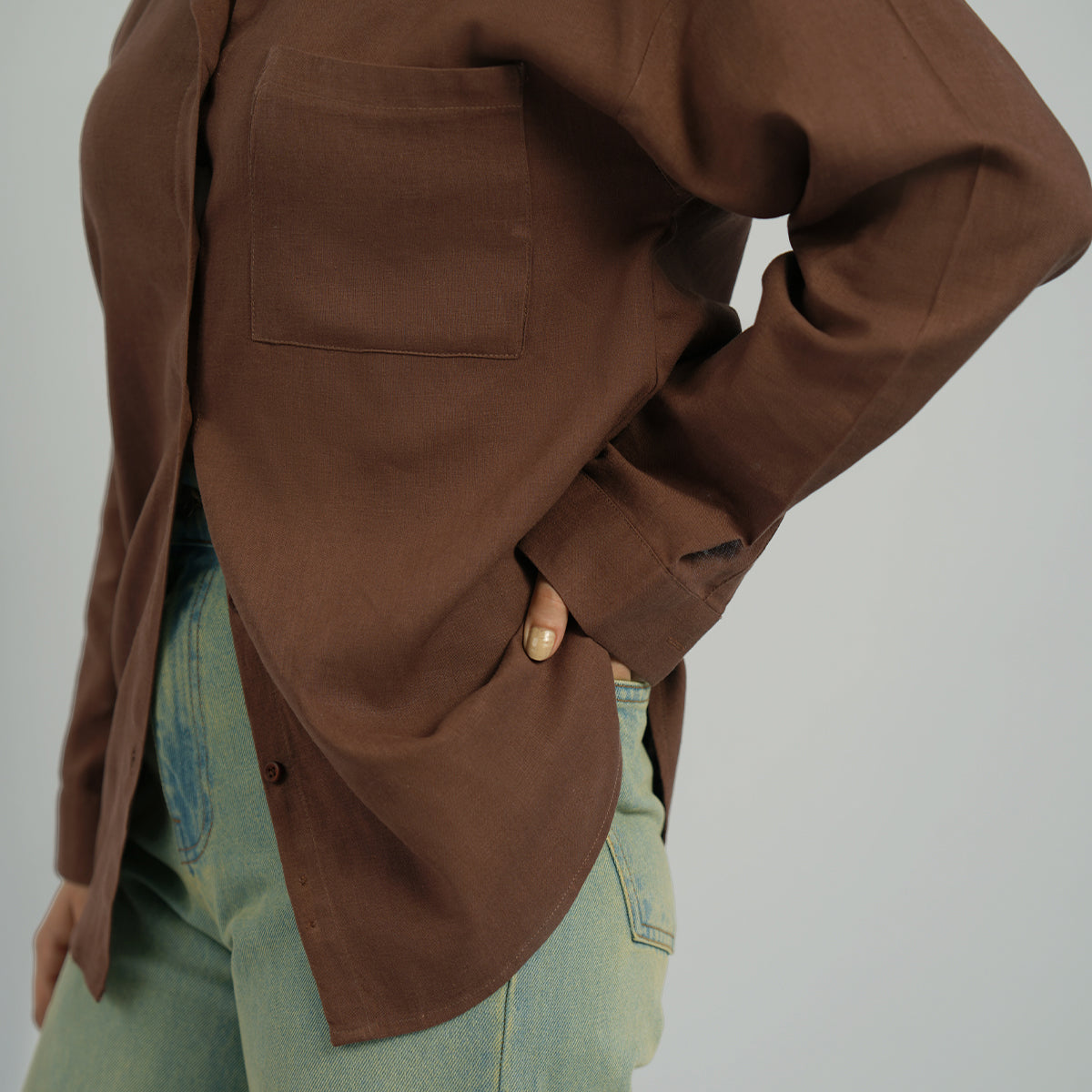 Cottonello Regular Brown Shirt