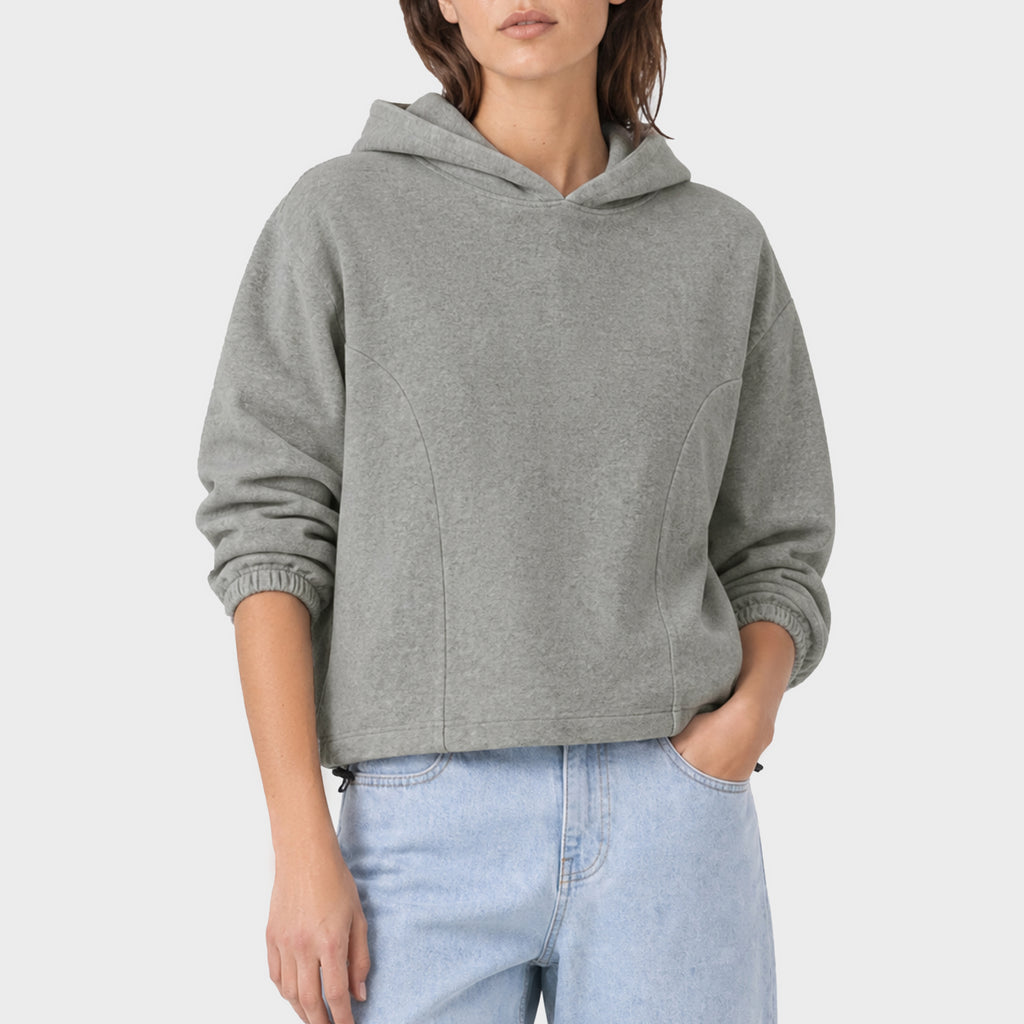 Cropped Pulover Hoodie