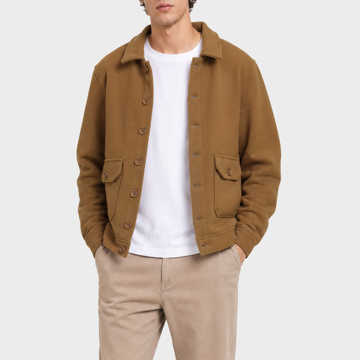 Tweed Jackets With Patch Pockets