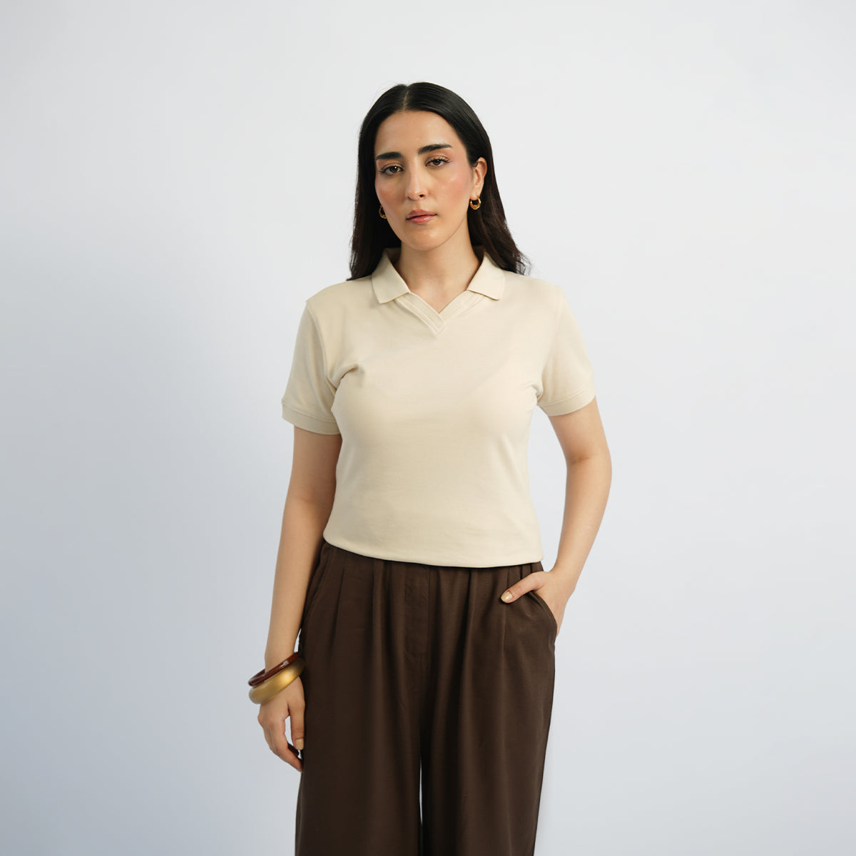 Cottonello Brown Trouser