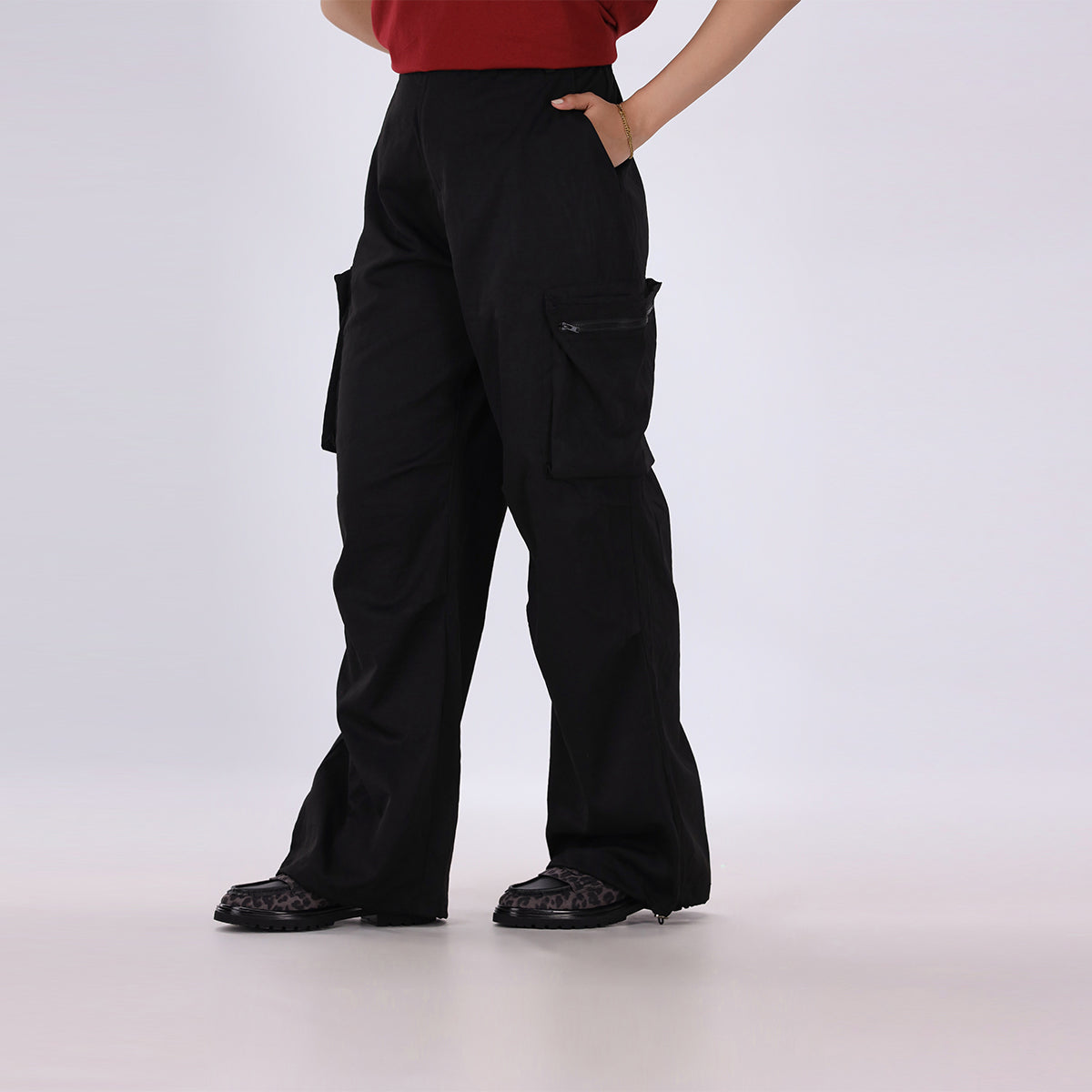 Cargo trouser with Zipper Pockets