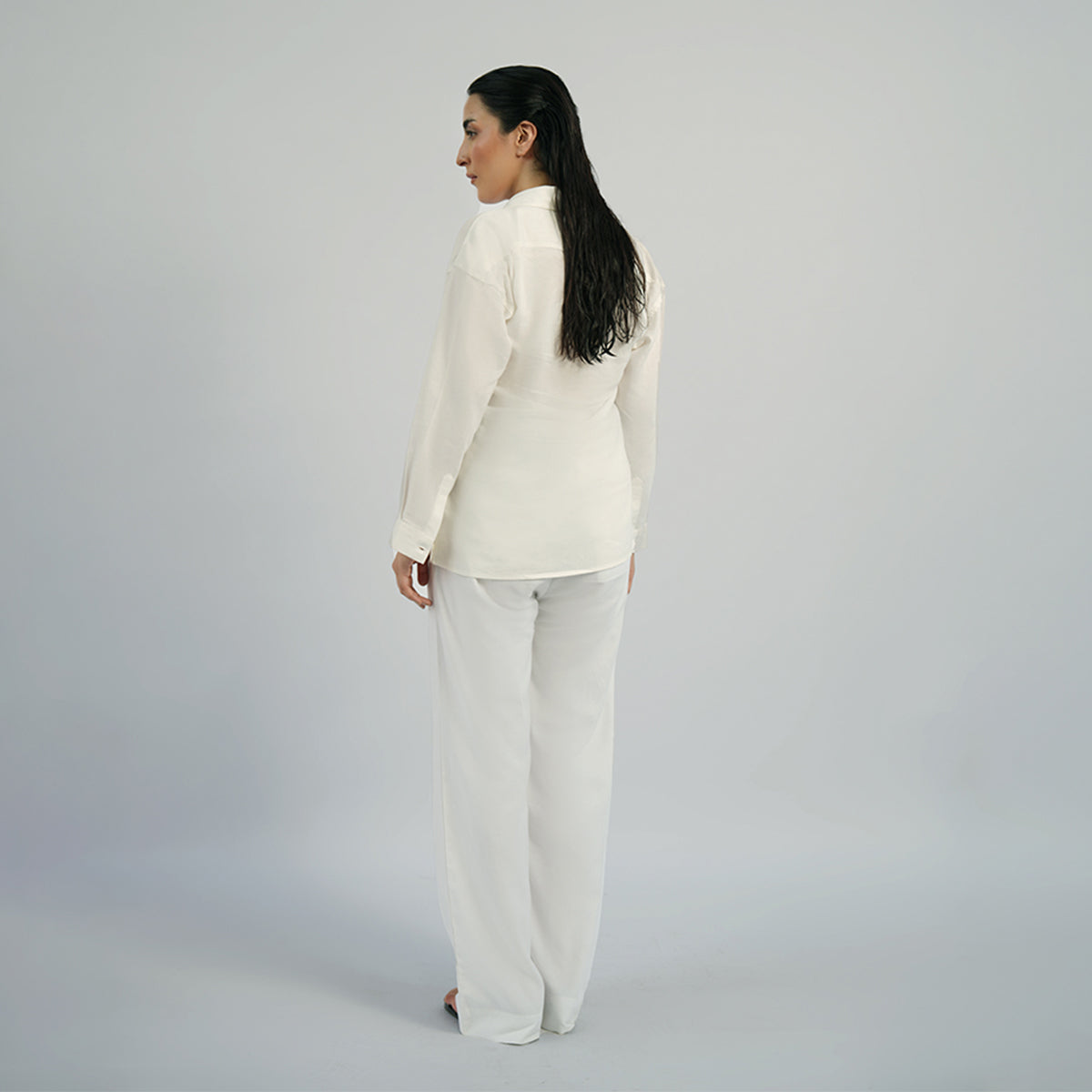 Cottonello Pleated Pants