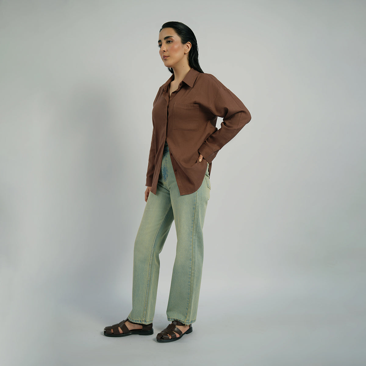 Cottonello Regular Brown Shirt