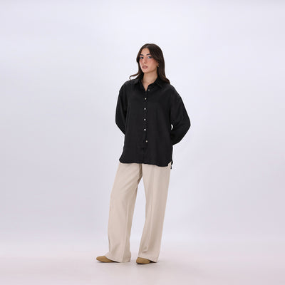 Solid Silk Shirt