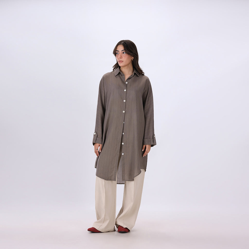 Striped Oversized Tunic