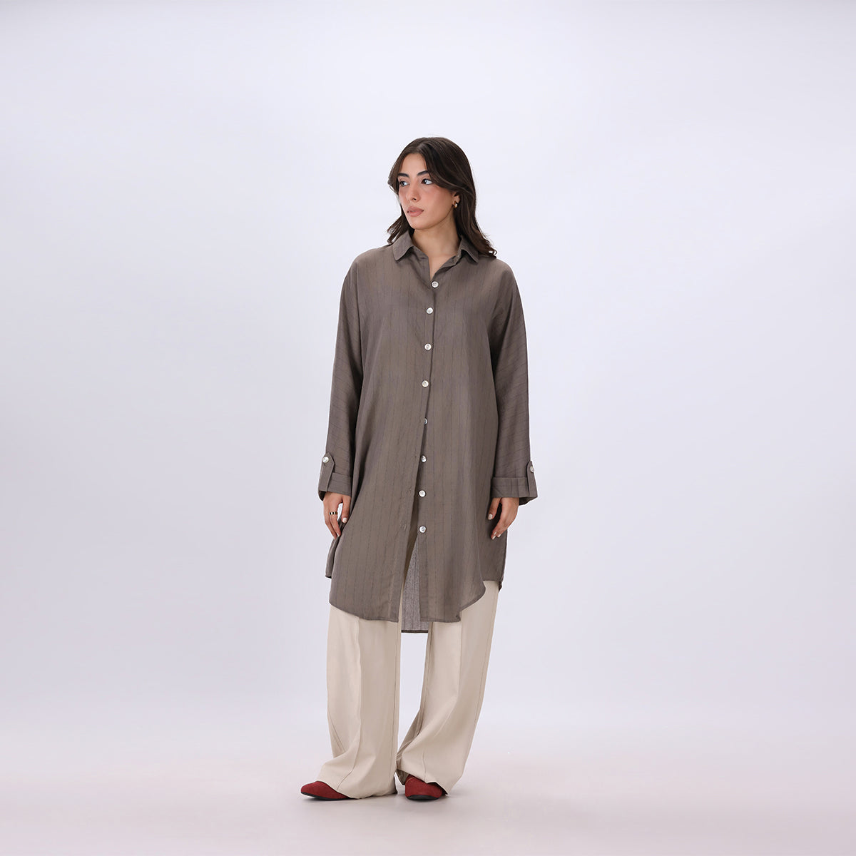 Striped Oversized Tunic