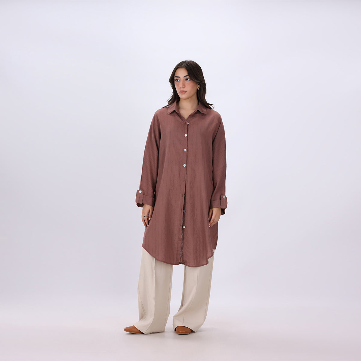 Striped Oversized Tunic