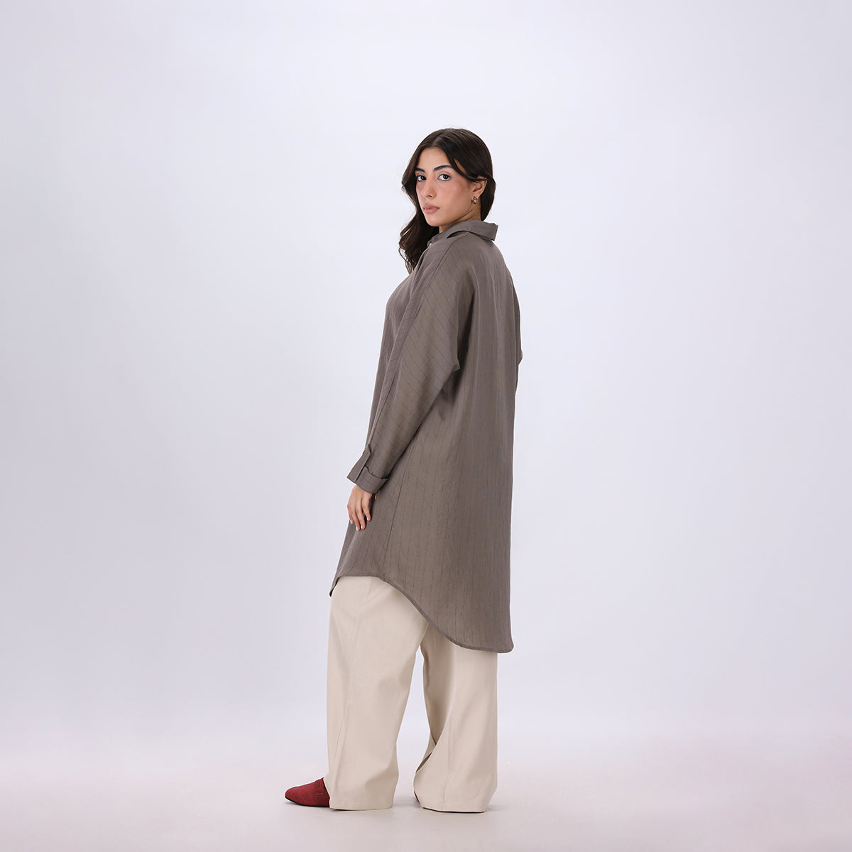 Striped Oversized Tunic