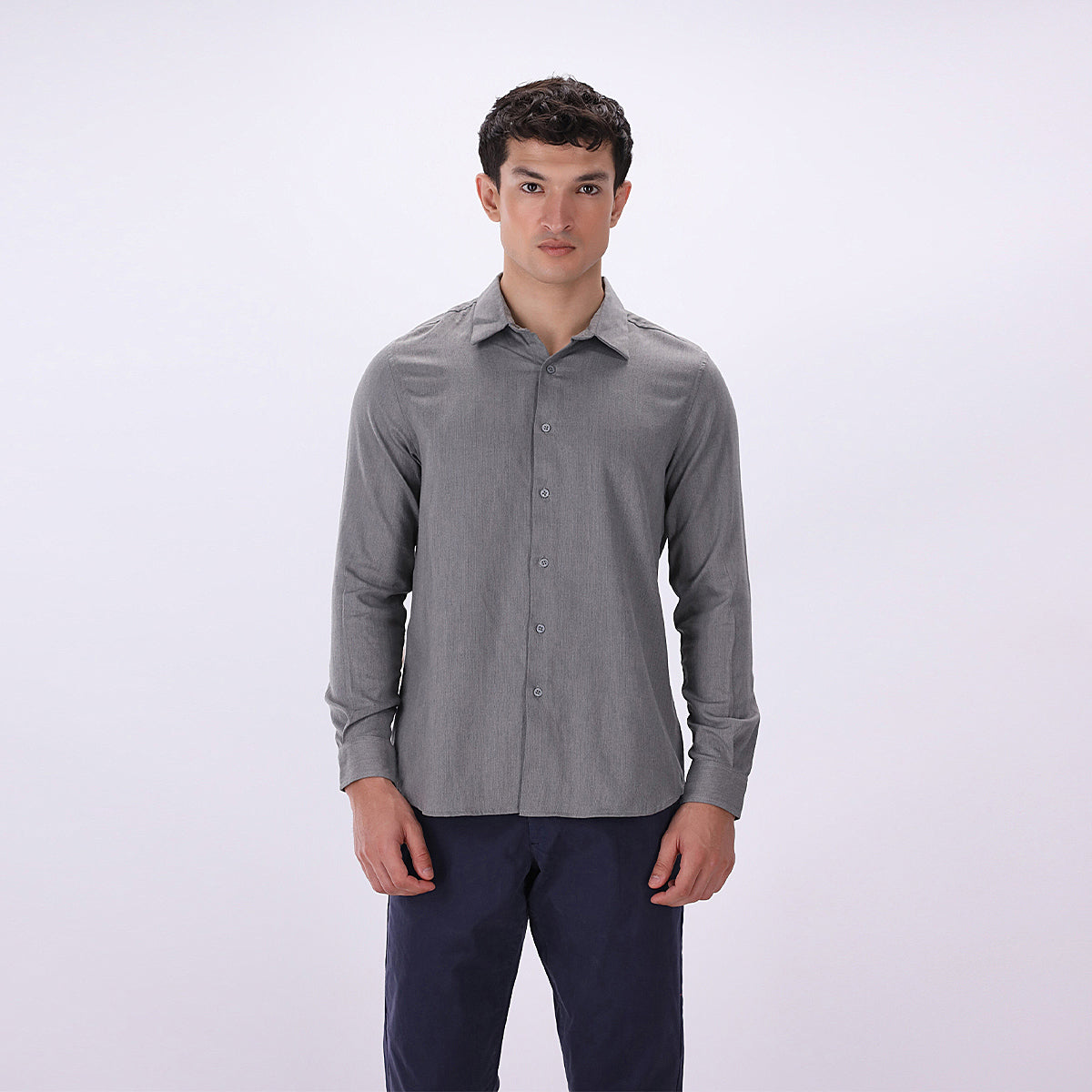 Solid Regular Fit Shirt