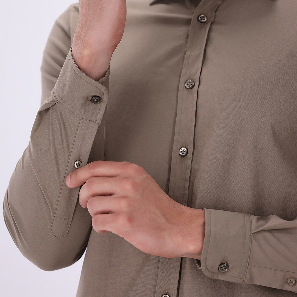 Solid Regular Fit Shirt