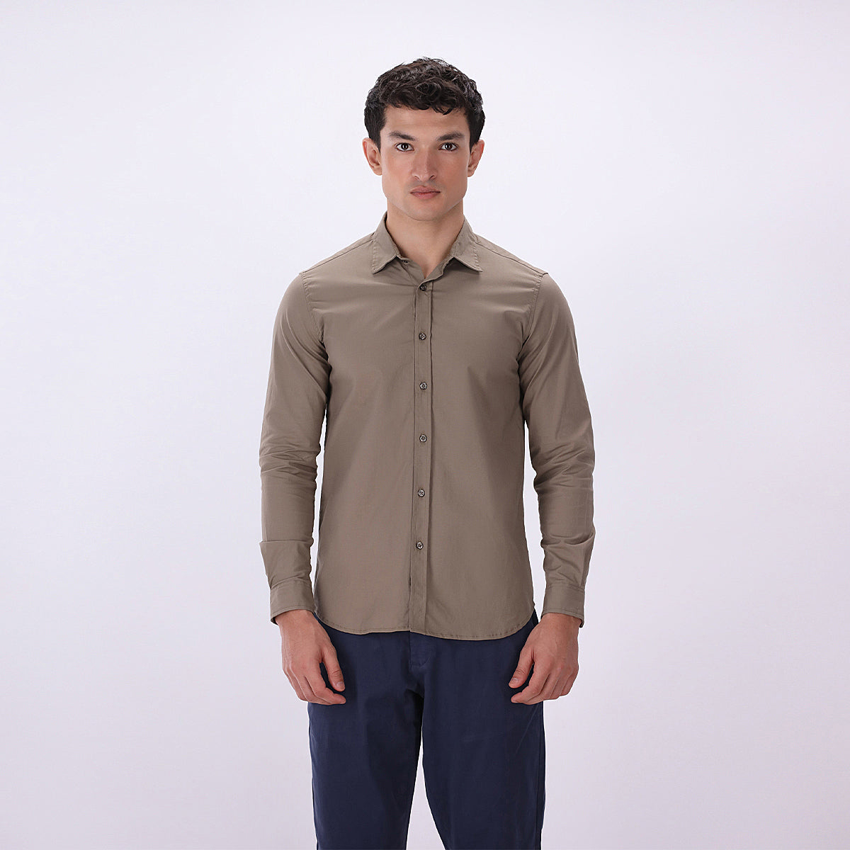 Solid Regular Fit Shirt