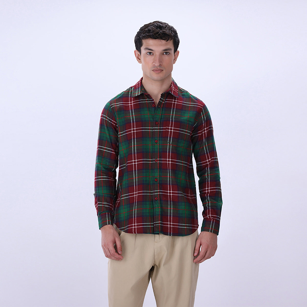 buy online full sleeves men's button-down shirts in Pakistan