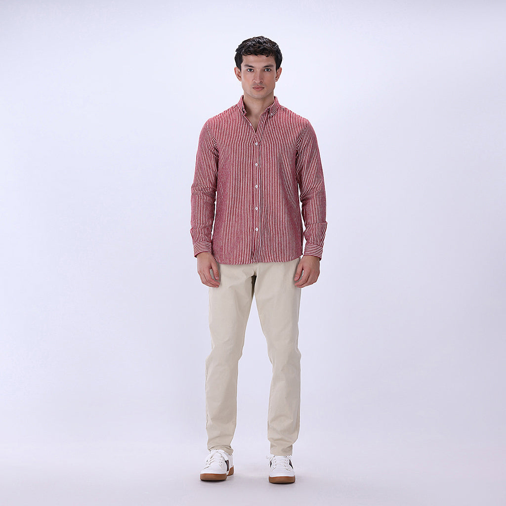 Striped Flannel Shirt