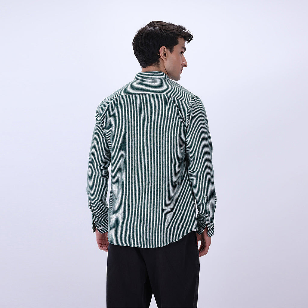 Striped Flannel Shirt