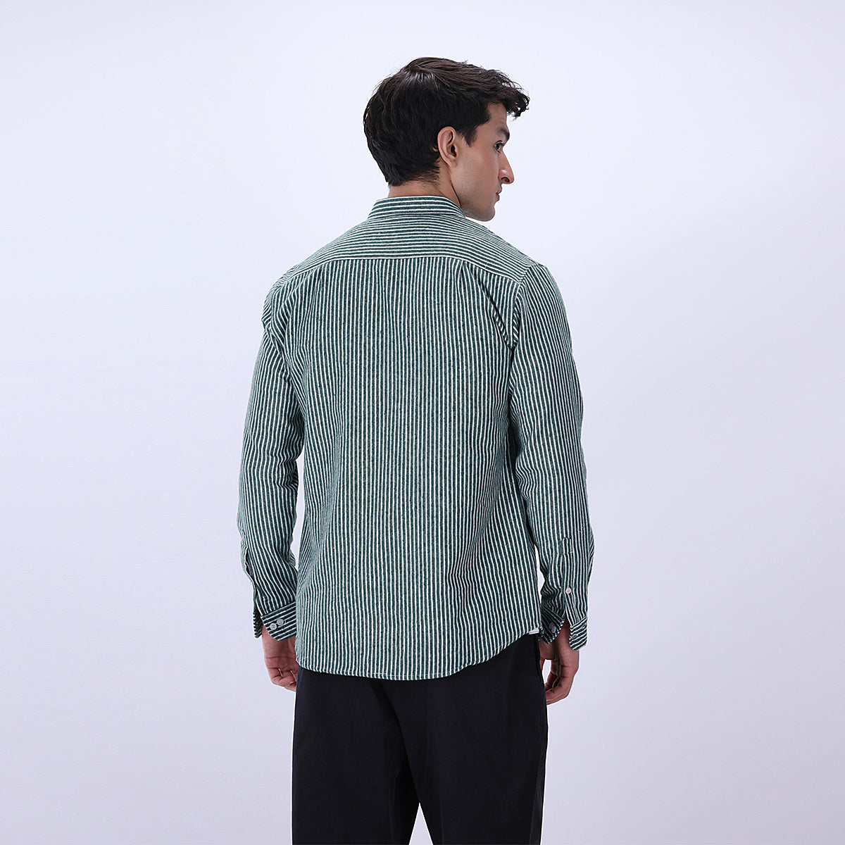 Striped Flannel Shirt