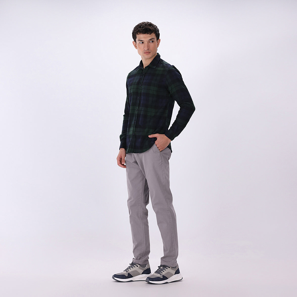 buy men's checked shirts online in Pakistan