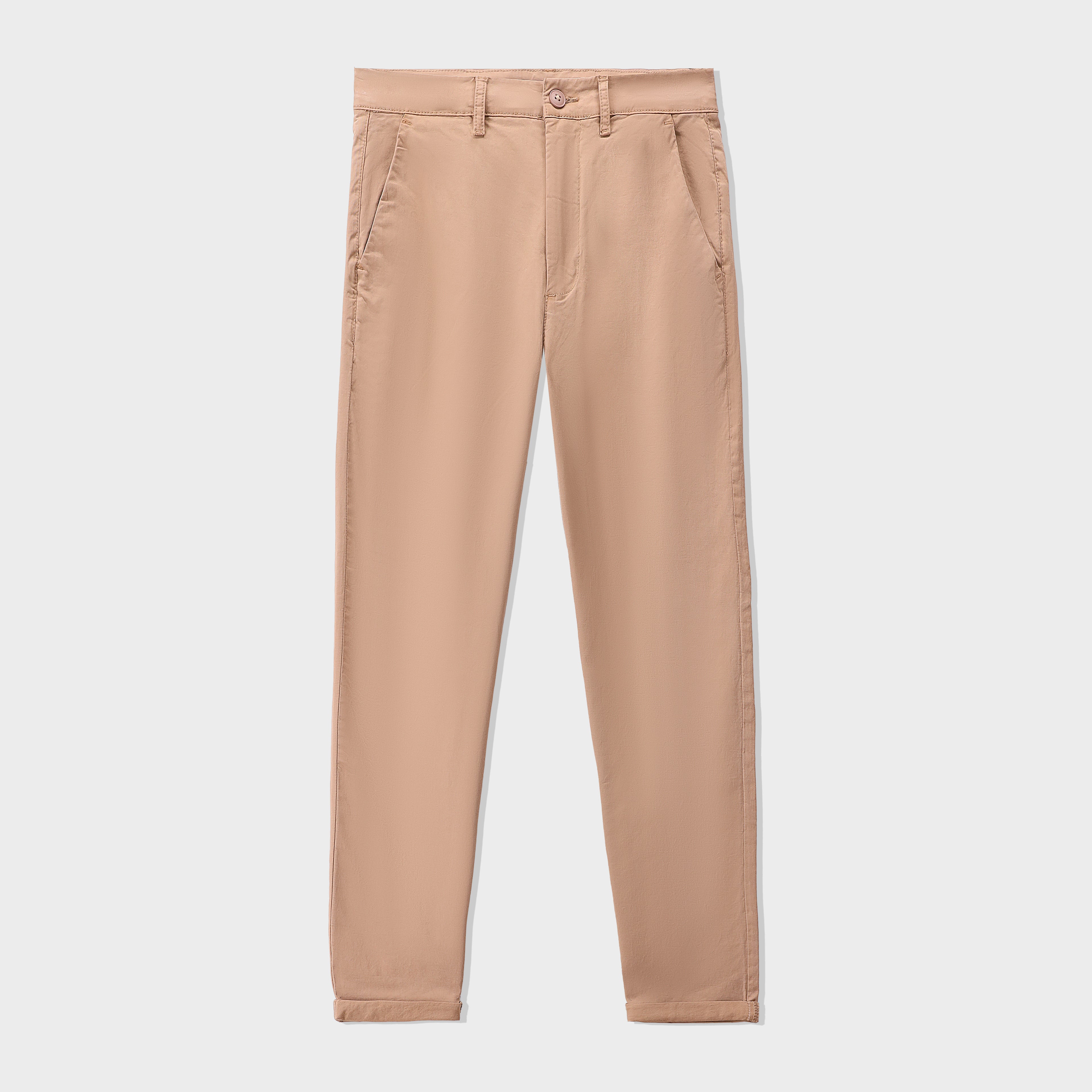 Mom Fit Chino Pants